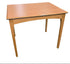 “Wood dining table 36W x 30D x 30H, traditional design, available from SHL Cartersville GA near Atlanta